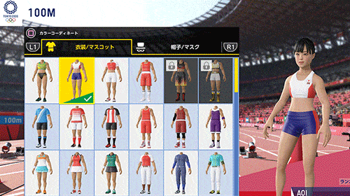 2020东京奥运游戏高度自定，虚拟人物模式介绍