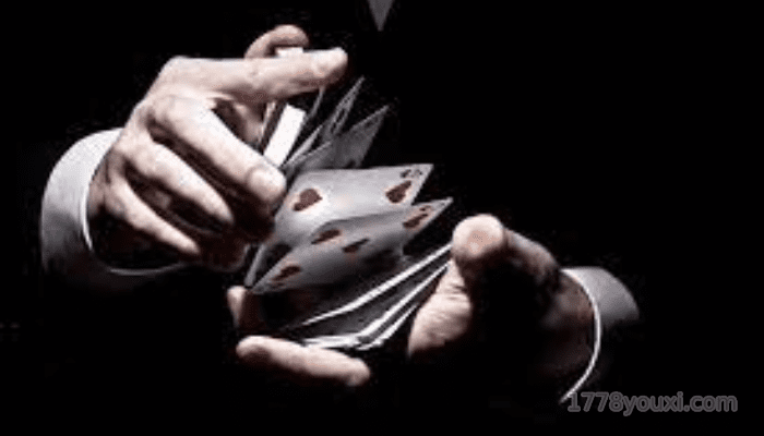 三公扑克游戏技巧之假洗牌法